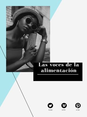 cover image of Las voces de la alimentación